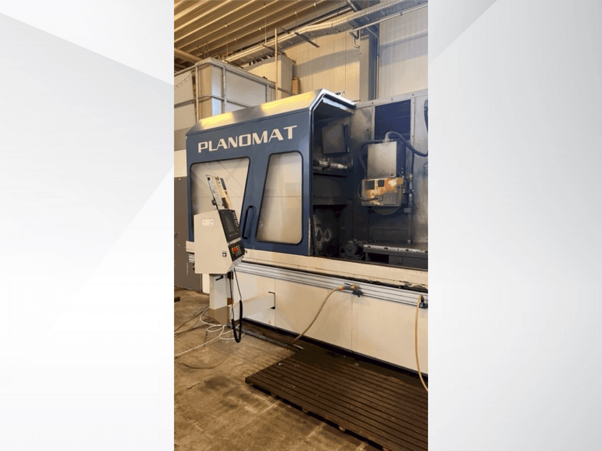 Vooraanzicht van BLOHM Planomat 616 machine