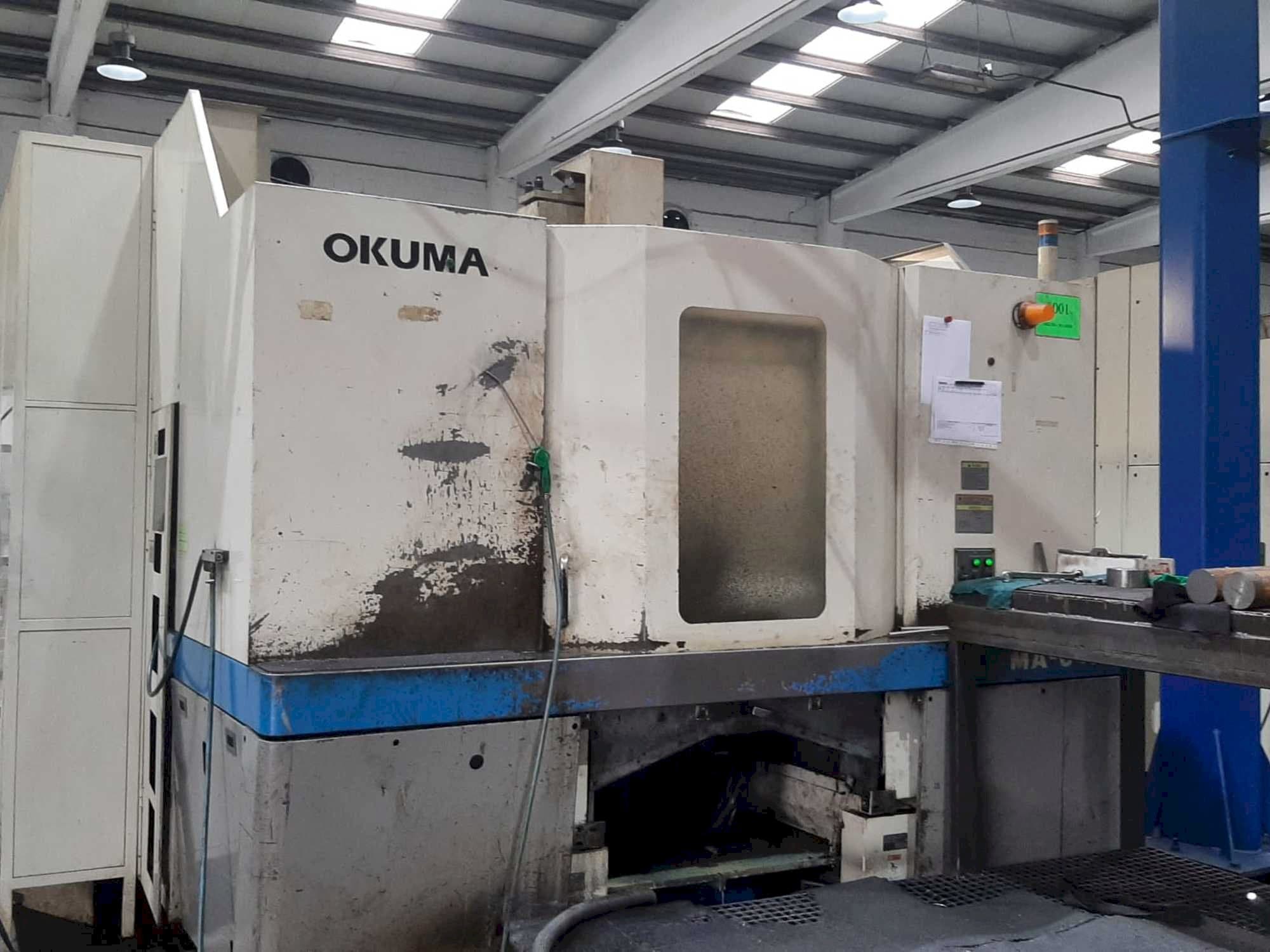 Vooraanzicht van Okuma MA-60HB machine