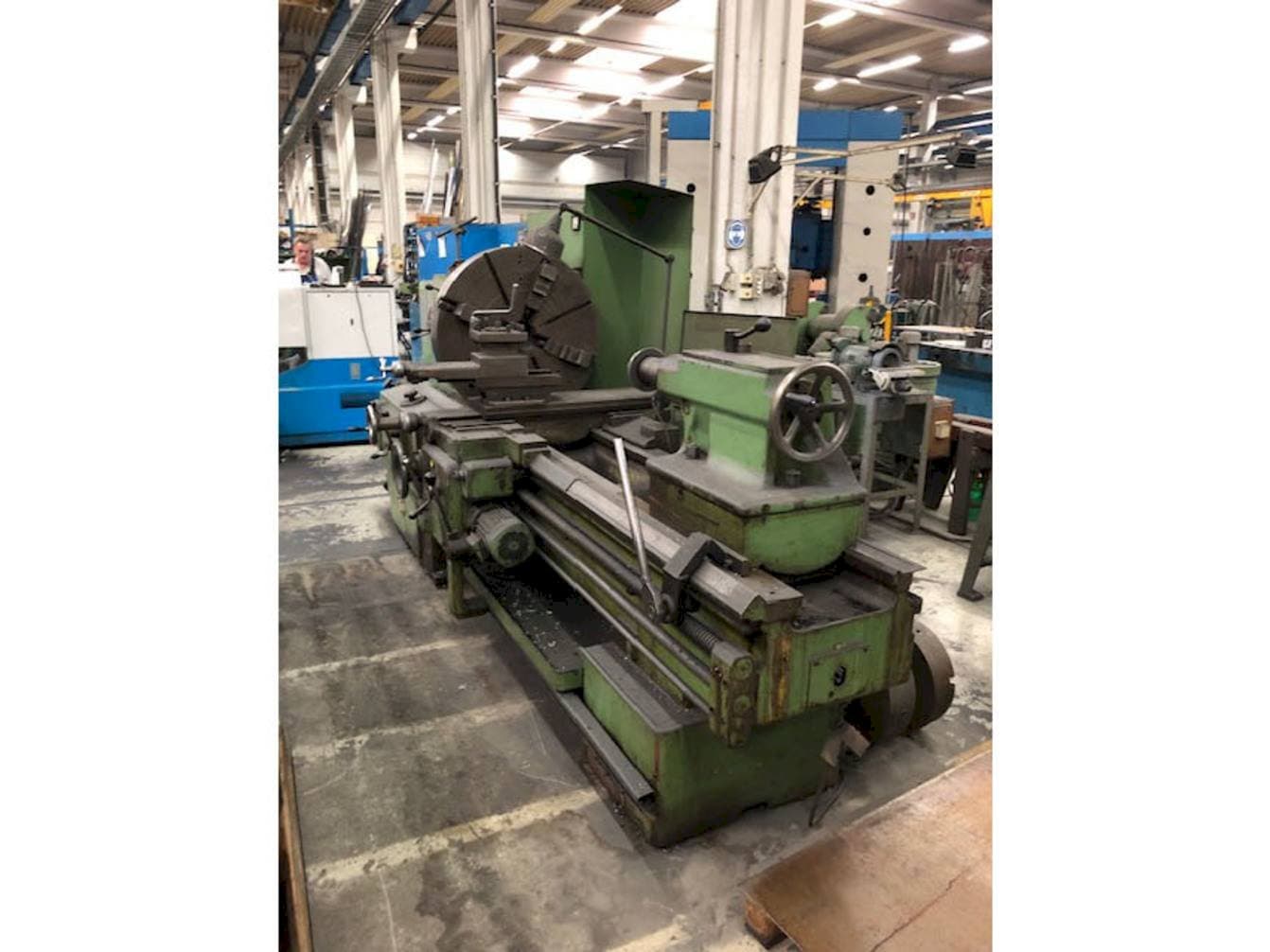 Vooraanzicht van DLZ 800 machine