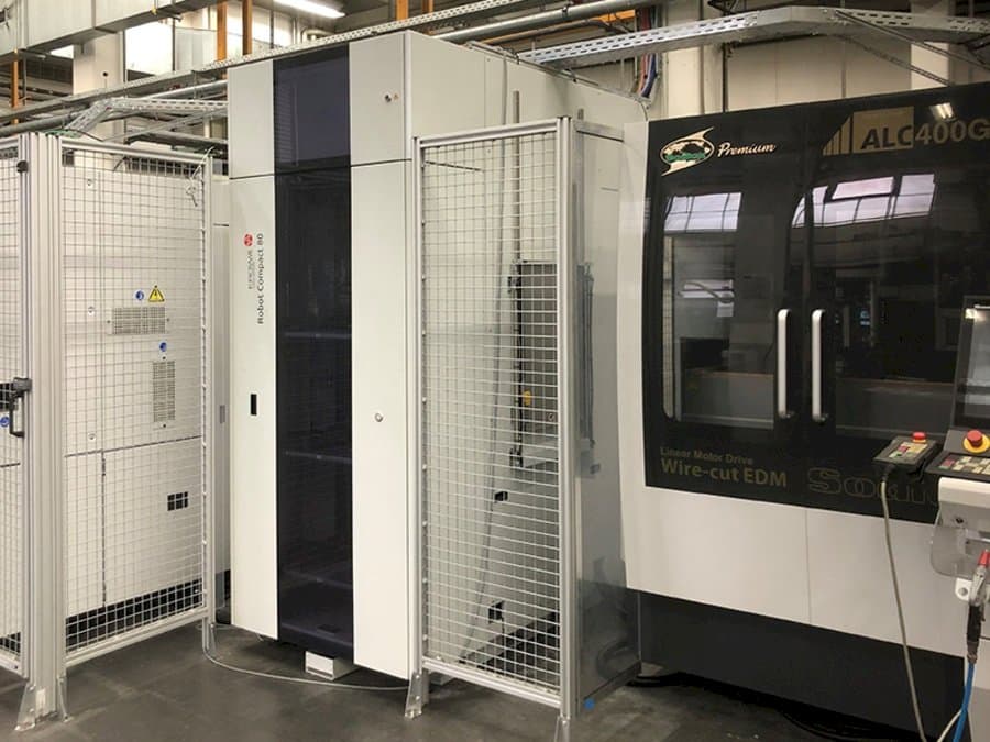 Vooraanzicht van Sodick ALC400G machine