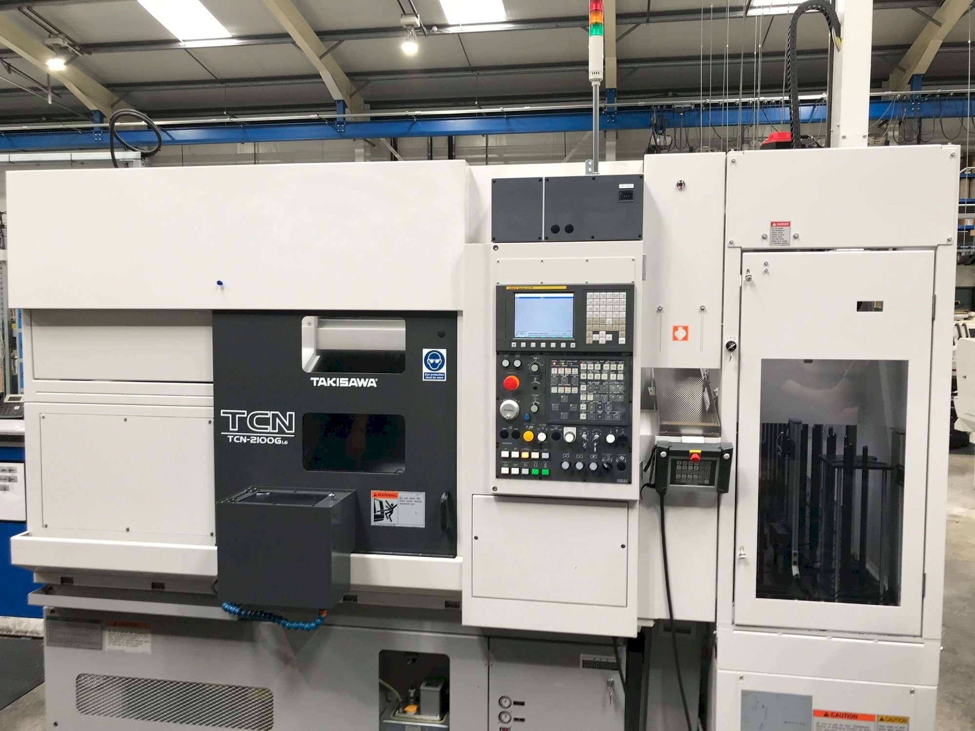 Vooraanzicht  van Takisawa TCN-2100G L6  machine