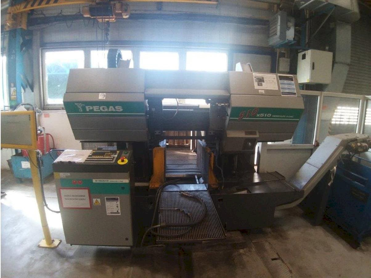 Vooraanzicht  van Pegas 510x510 Herkules X-CNC  machine