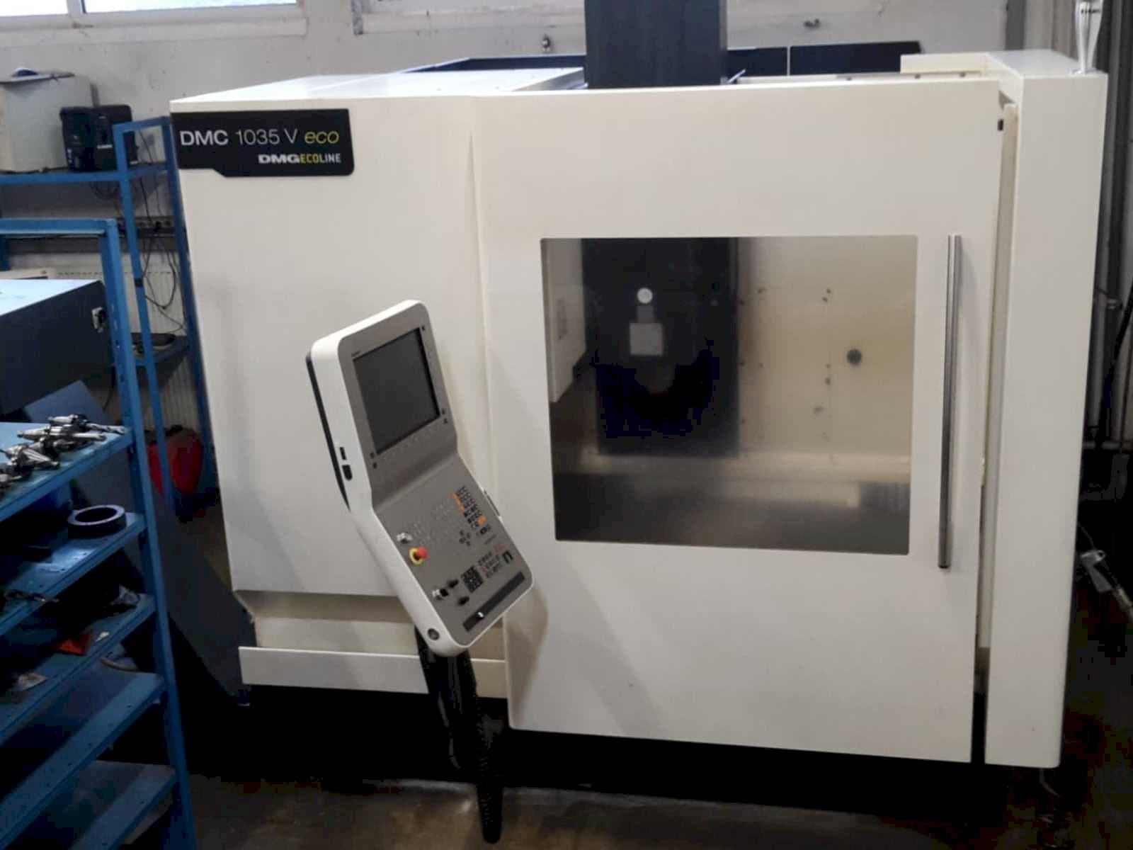 Vooraanzicht van DMG DMC 1035 V ECO machine