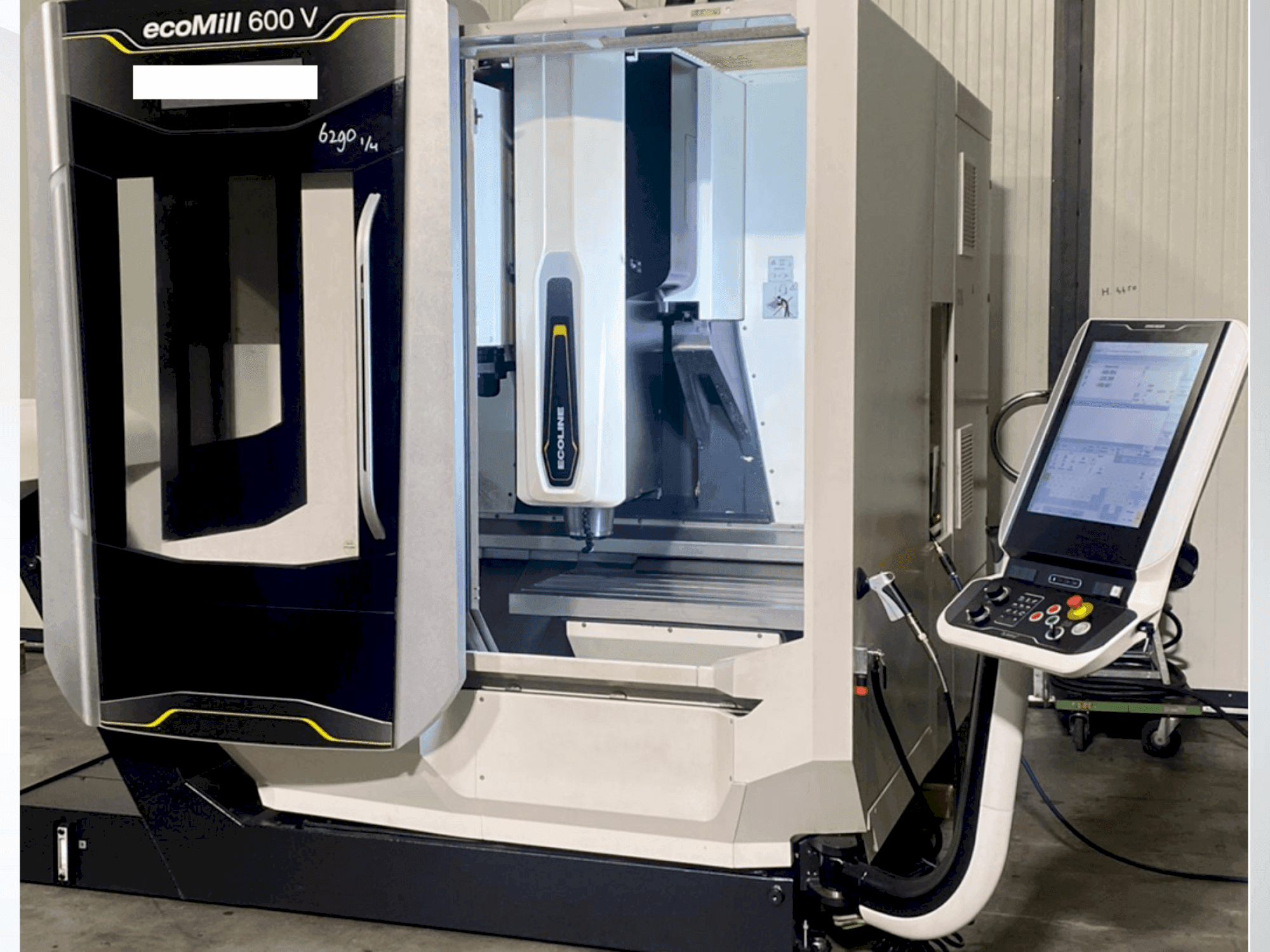 Vooraanzicht van DMG Ecomill 600V machine