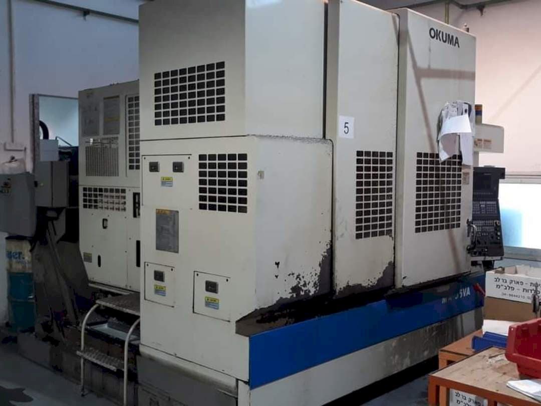 Vooraanzicht van Okuma MX-55 VA machine