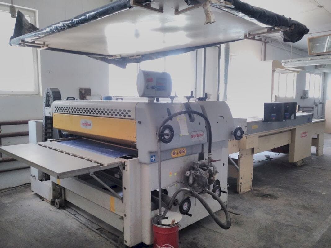 Vooraanzicht van SORBINI smartcoater sp1 machine