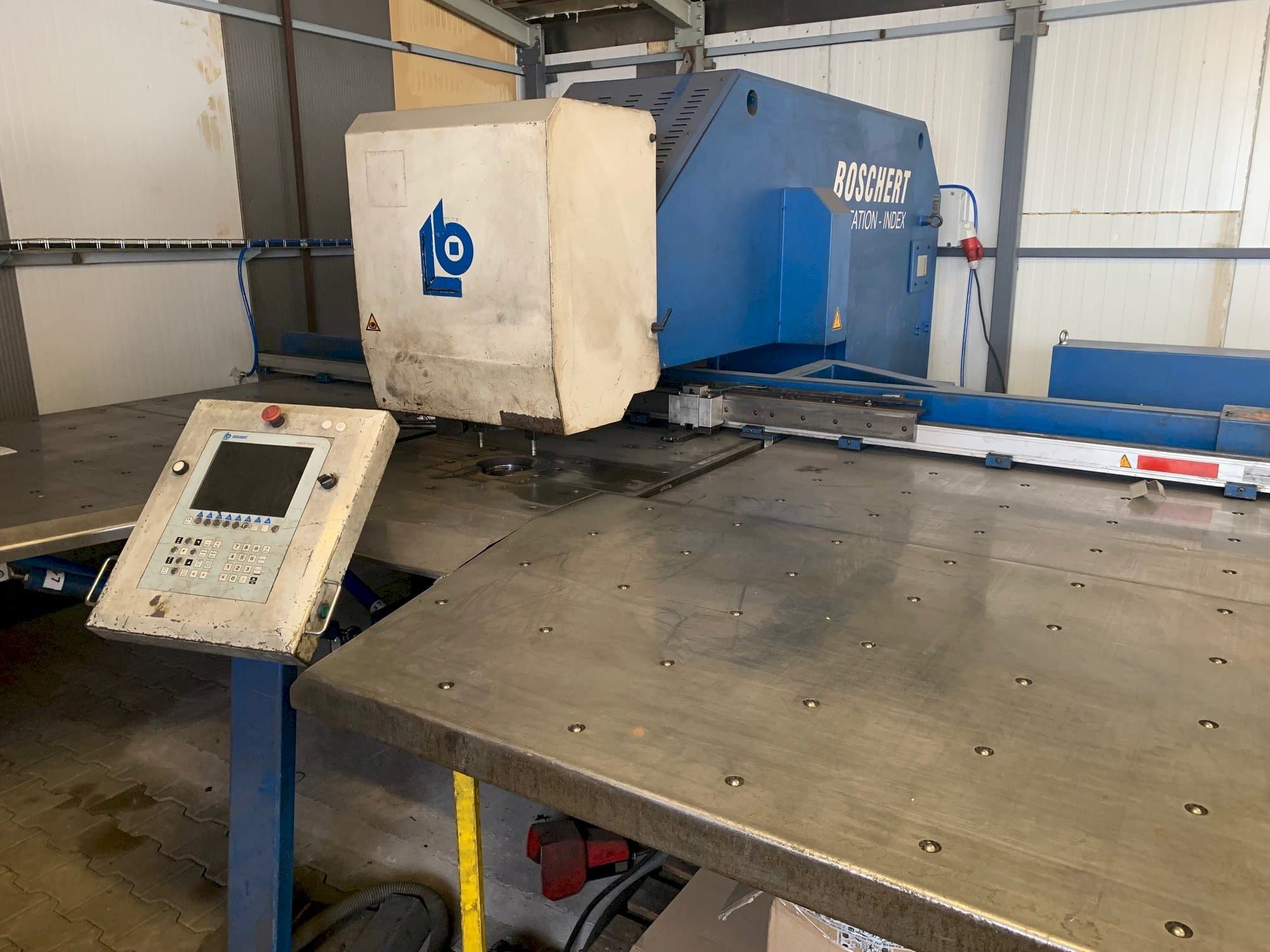 Vooraanzicht van Boschert EL 1250 Rota-Index machine