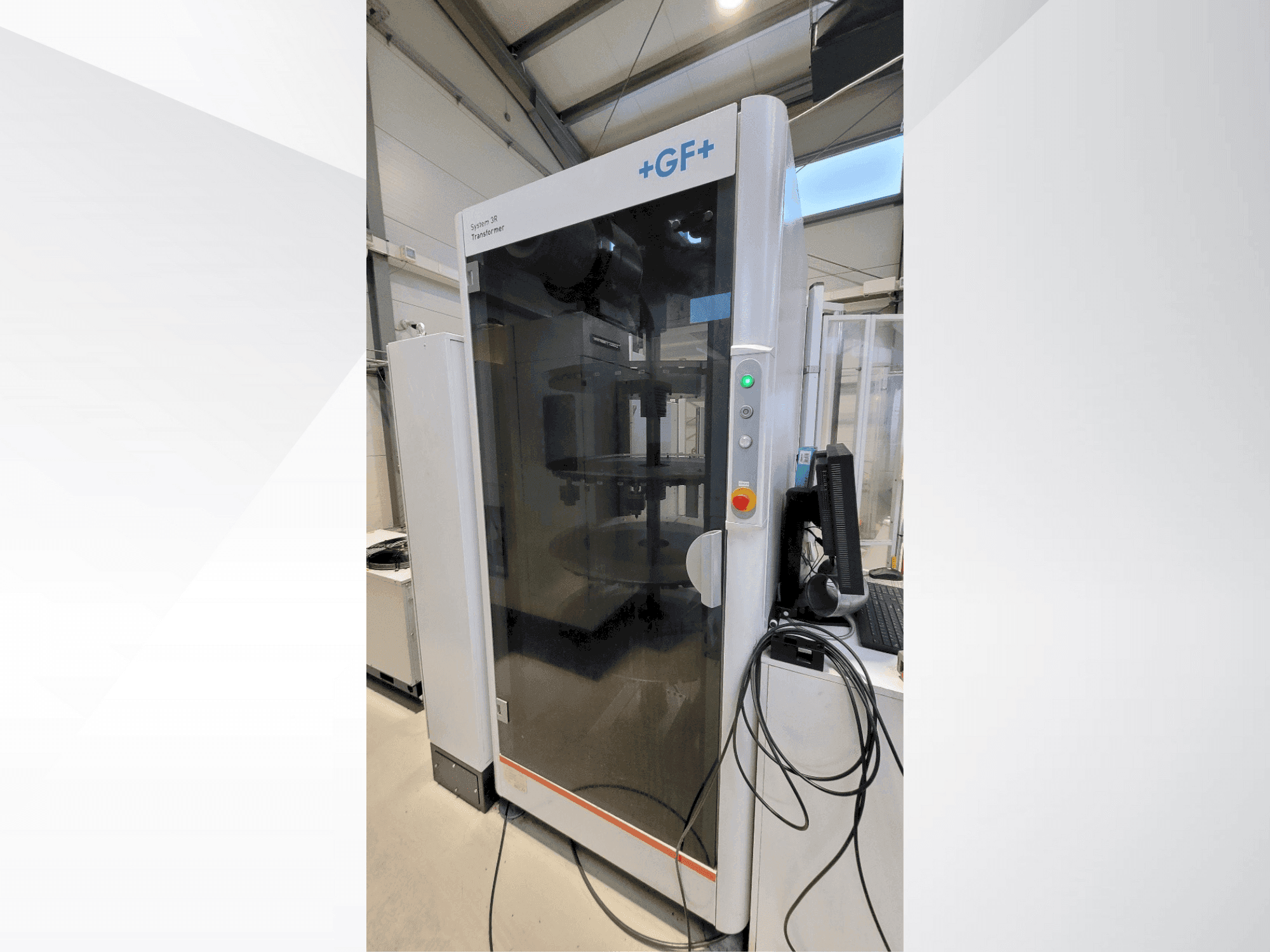 Vooraanzicht  van +GF+ System 3R transformer  machine