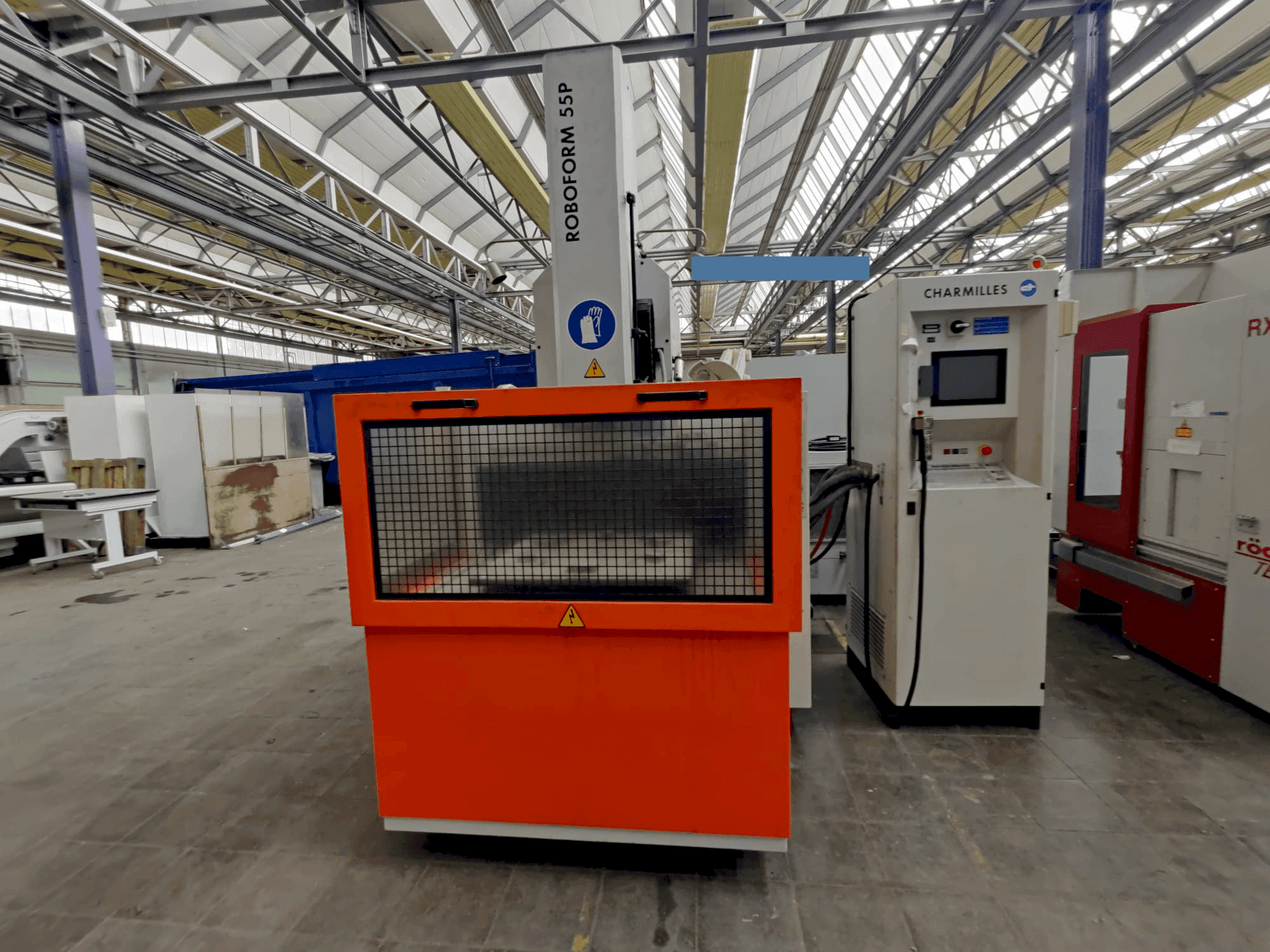 Vooraanzicht van CHARMILLES ROBOFORM 55P machine