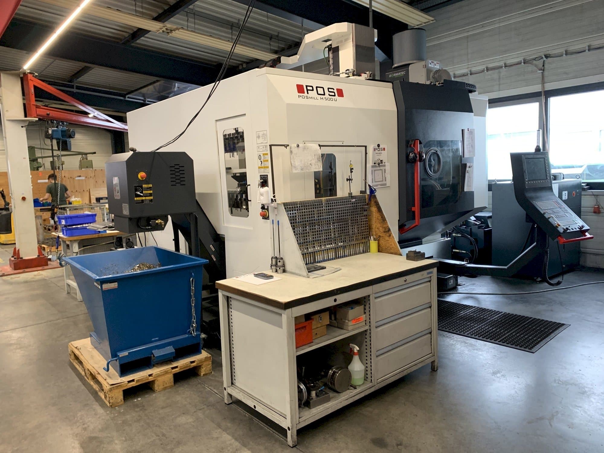 Vooraanzicht van POSmill H 500 U machine