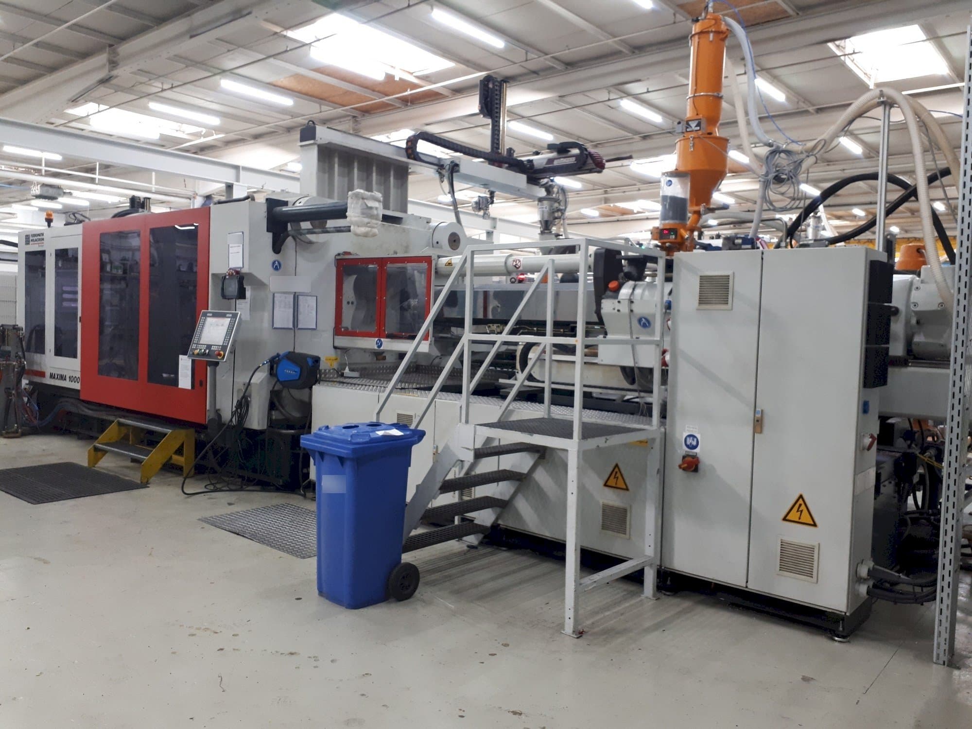 Vooraanzicht van Ferromatik MAXIMA 1000 Monos machine