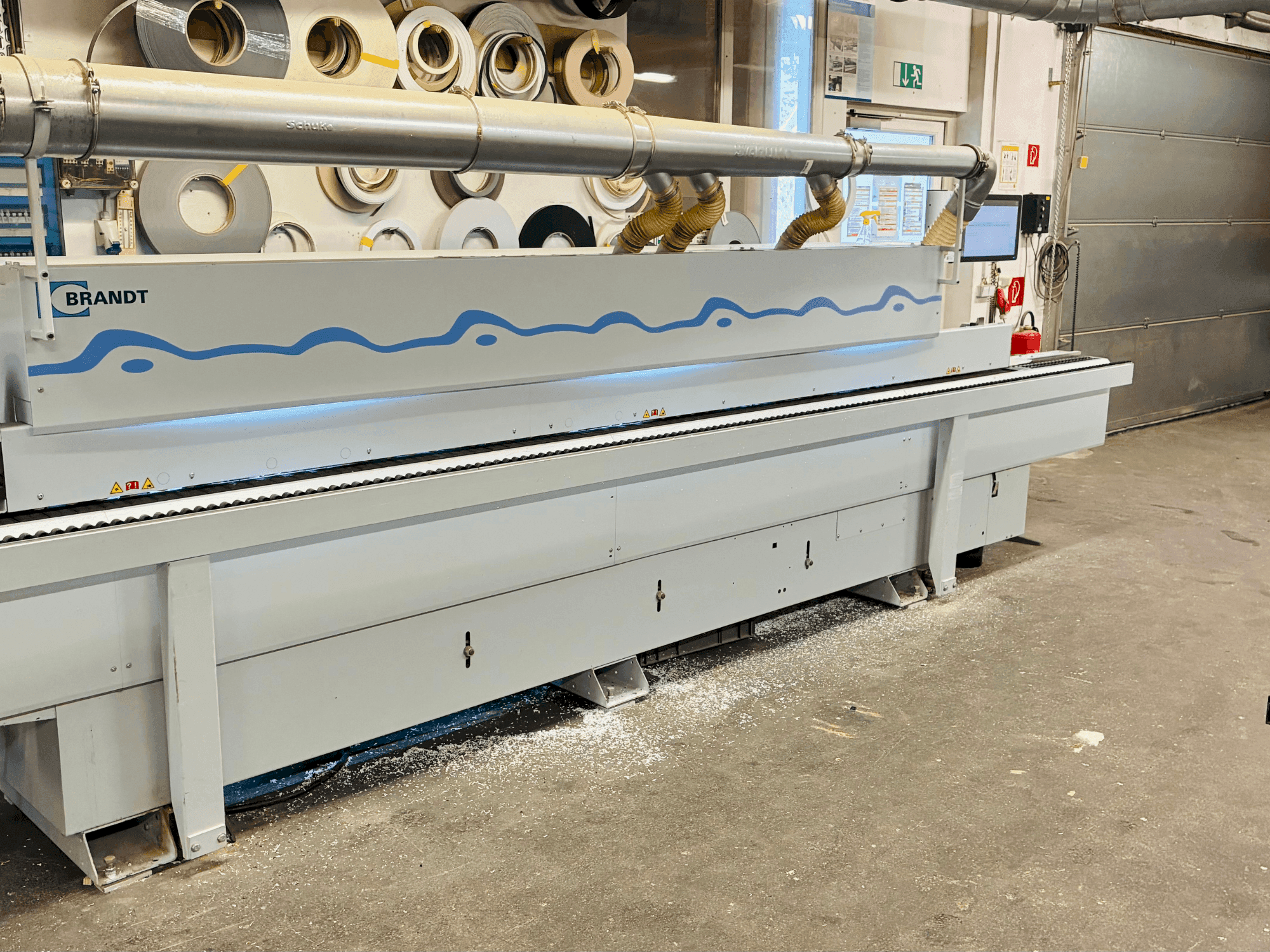 Vooraanzicht  van BRANDT OPTIMAT KDF 440 C  machine