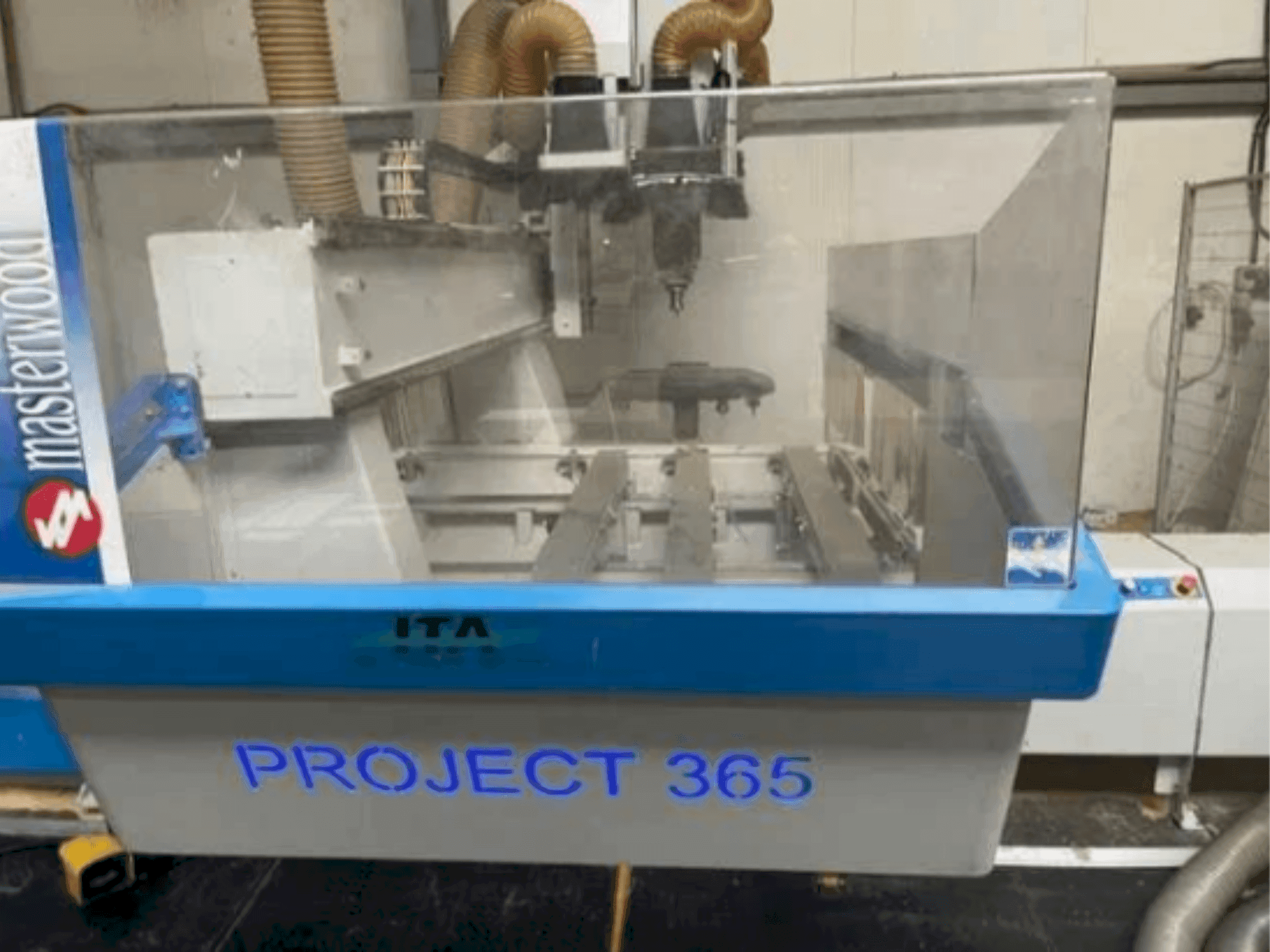 Vooraanzicht van MASTERWOOD Project 365 machine