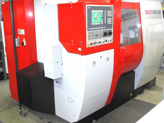 Vooraanzicht  van EMCO turn 365 tcmy  machine