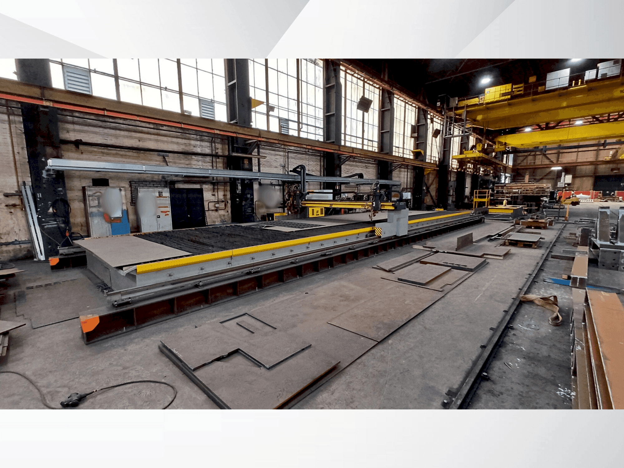 Vooraanzicht van ESAB SXE-P4500 machine