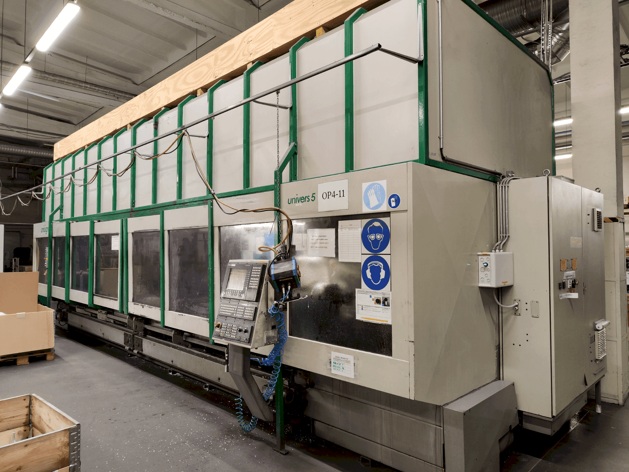 Vooraanzicht  van Unisign UNIVERS 5  machine