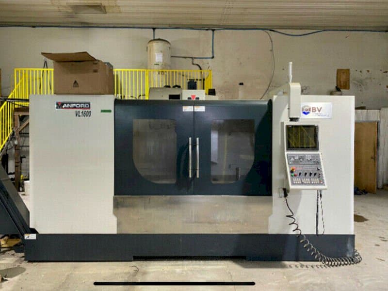 Vooraanzicht van Manford VMC VL-1600 machine