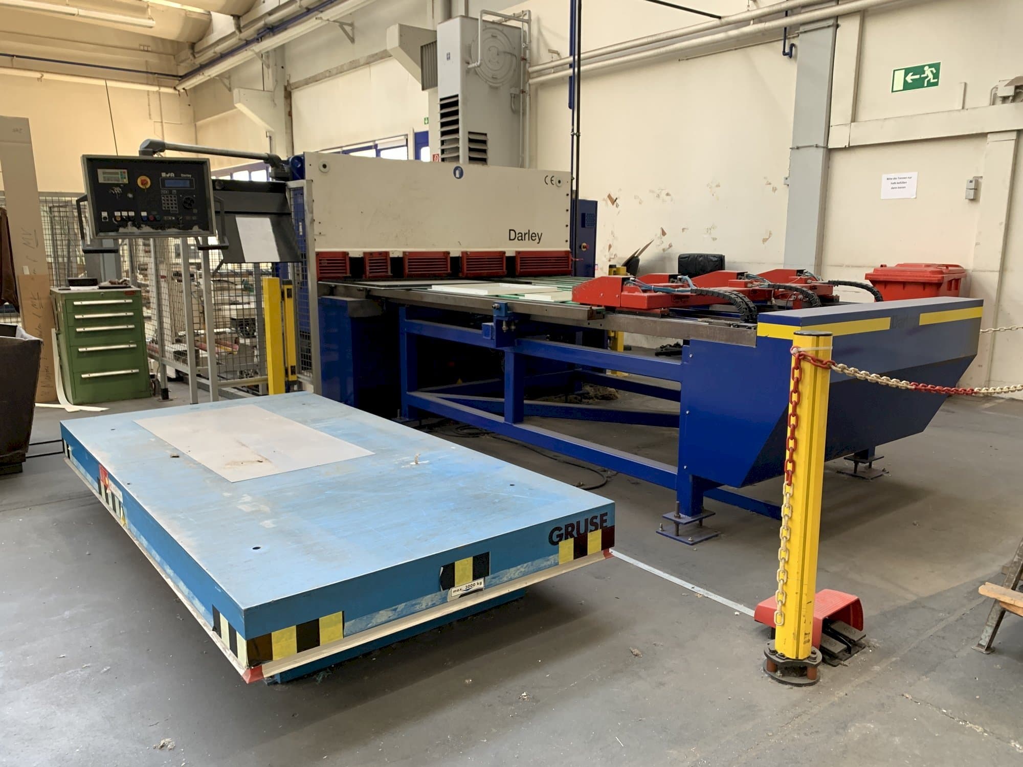 Vooraanzicht van Darley VS 2100 X 4 machine