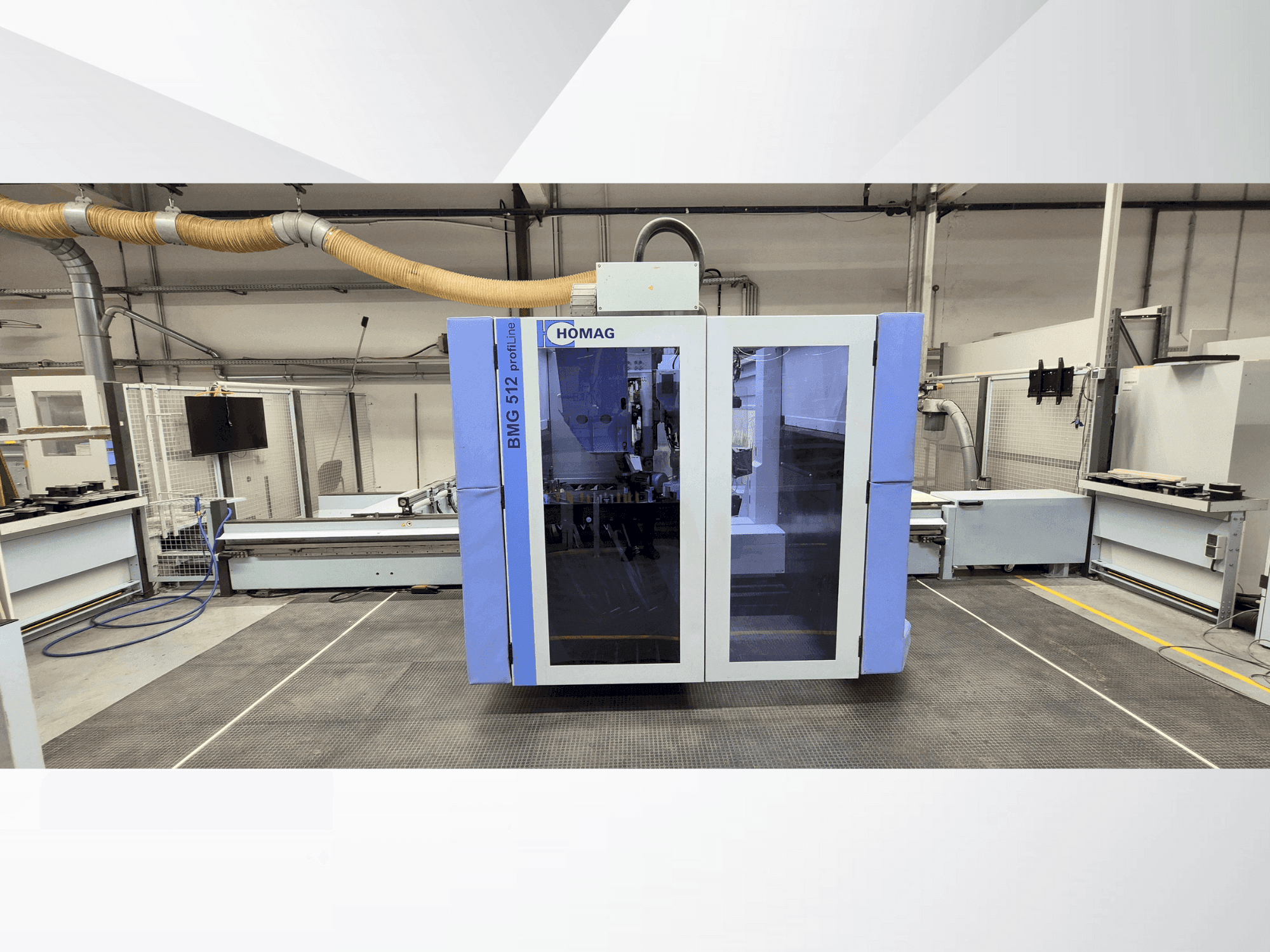 Vooraanzicht van HOMAG PROFI BMG 512/40/12/V/A machine