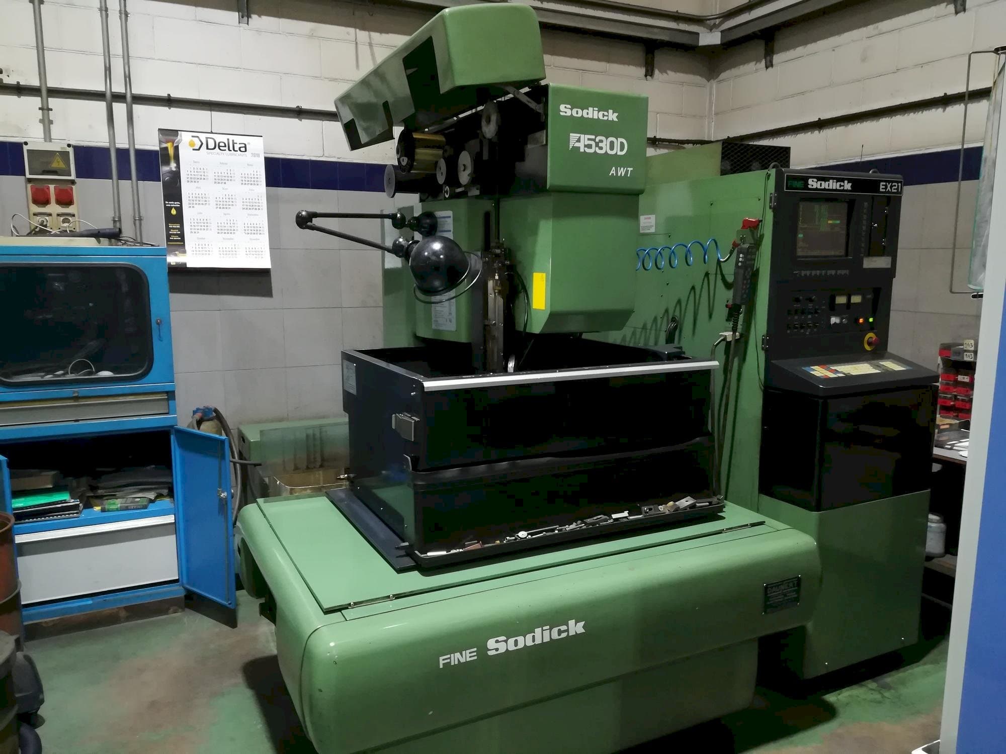 Vooraanzicht van Sodick A-530D machine