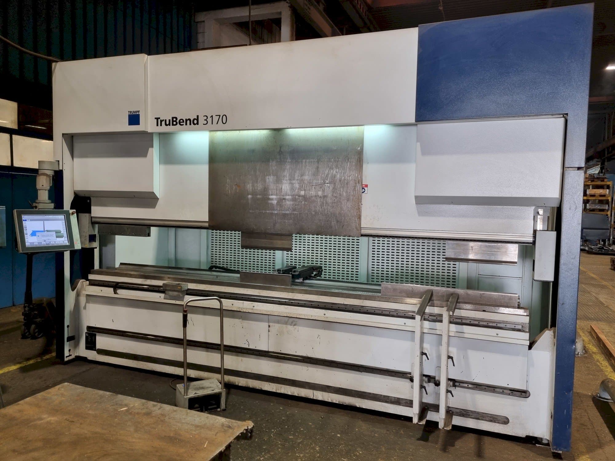 Vooraanzicht van Trumpf trubend 3170 machine