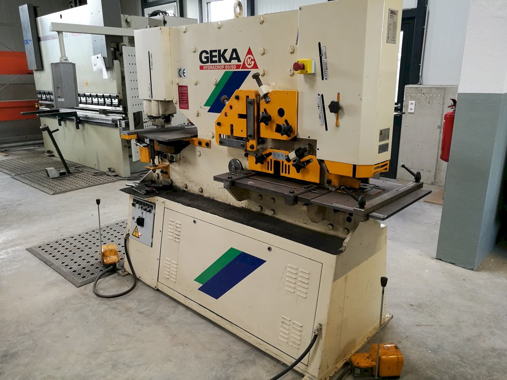 Vooraanzicht  van GEKA Hydracrop 80 SD  machine