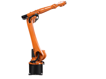 Vooraanzicht van KUKA KP2 HV 2600 HW machine