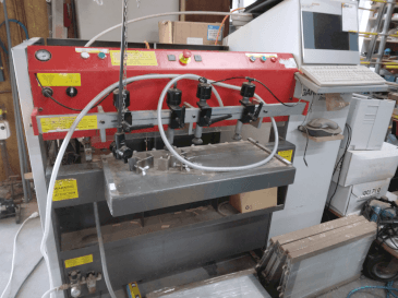 Vooraanzicht van GANNOMAT Index Logic T70 machine