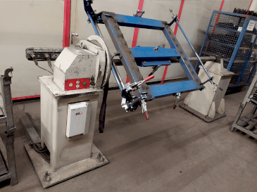 Vooraanzicht  van IGM Welding Robot System  machine