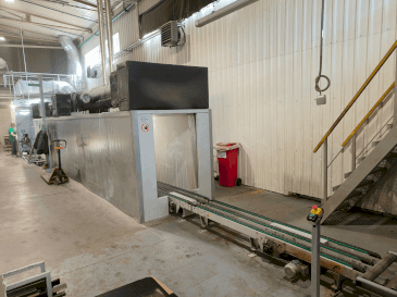 Vooraanzicht van WIKOMA LL001 machine