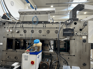 Vooraanzicht van Bihler BZ 2/8 machine