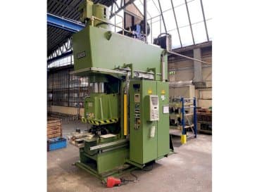 Vooraanzicht van Dunkes HZS 160 machine