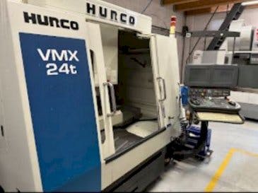 Linkerzijdeaanzicht  van Hurco VMX 24 T  machine