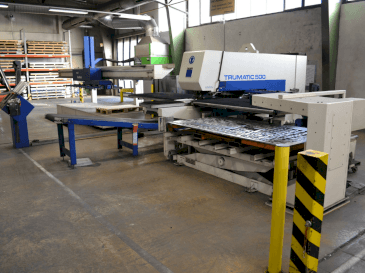 Vooraanzicht van TRUMPF Trumatic 500 machine