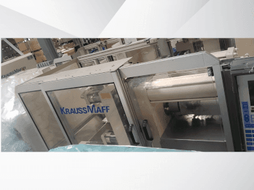 Vooraanzicht  van Krauss Maffei 340 c2/80  machine