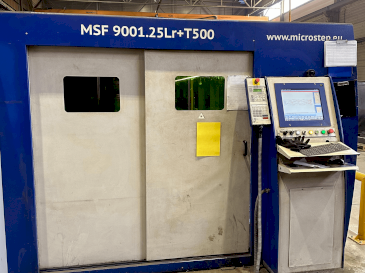 Vooraanzicht  van MicroStep MSF 9001.25Lr+T500 (2015)  machine