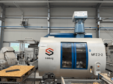Vooraanzicht van SAMAG MFZ 2-2 (2007) machine