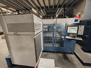 Vooraanzicht van TRUMPF TruLaser 3030 machine