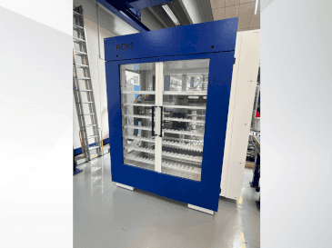 Zijaanzicht van RÖDERS RCS2 machine