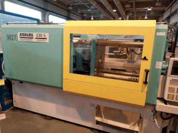 Vooraanzicht  van Arburg Allrounder 630S 2500-675  machine
