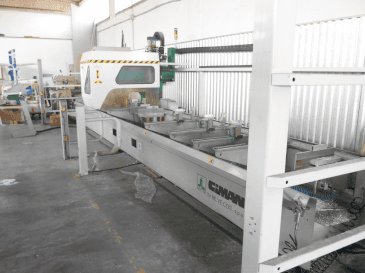 Vooraanzicht van CIMAN Mizak 6.7 twin machine