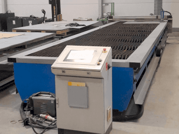 Vooraanzicht van SPIRO 6000V4 machine