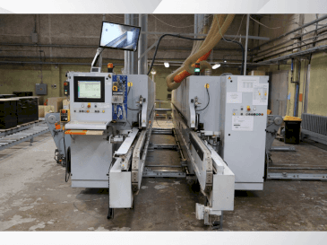 Vooraanzicht van HOMAG KFL 526 / C machine