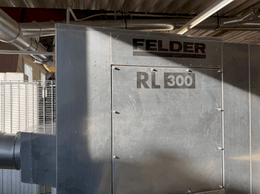 Vooraanzicht van FELDER FELDER RL 300 machine