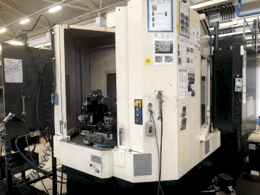 Vooraanzicht van Makino a61-5XR machine