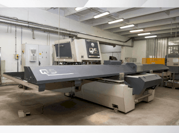 Linkerzijdeaanzicht van Tecnology HACO Q5 (2014) machine
