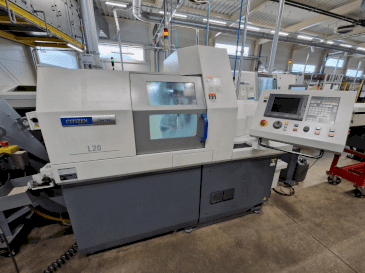 Vooraanzicht van Citizen CITIZEN Cincom L20E-2M8 machine