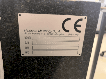 Vooraanzicht van Hexagon GLOBAL CLASSIC machine