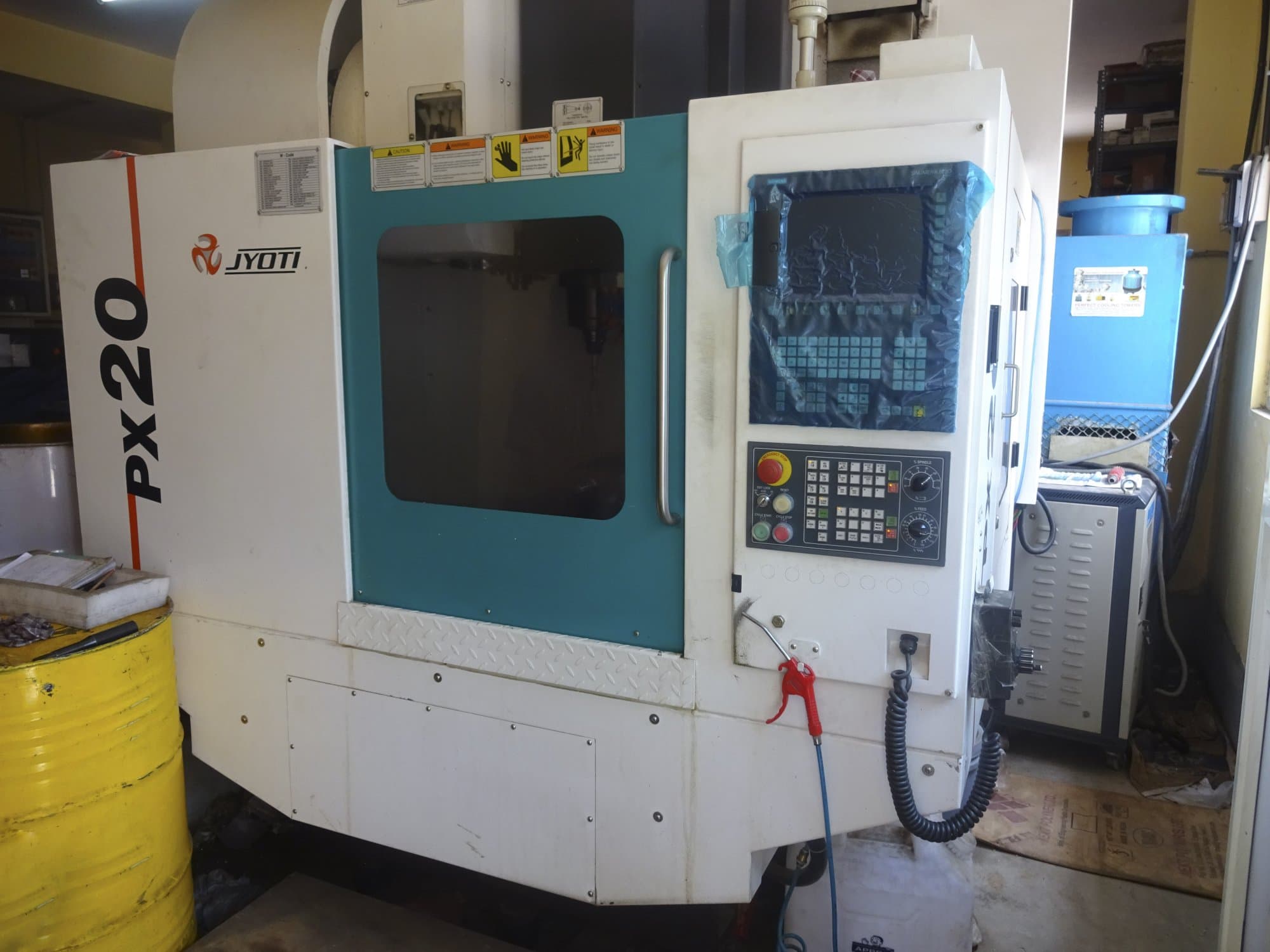 Vooraanzicht  1 van JYOTI PX-20 machine