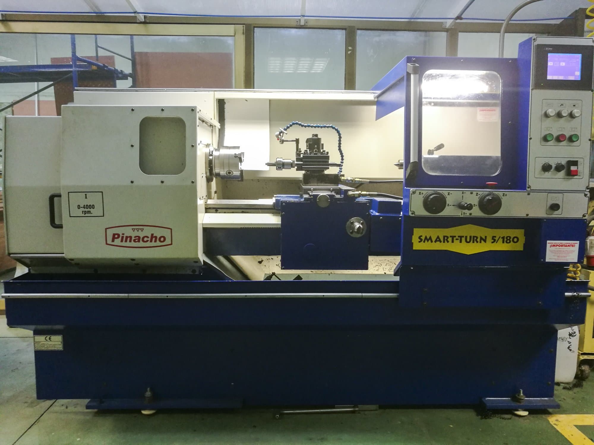Vooraanzicht van Pinacho Smart-Turn 5/180 machine